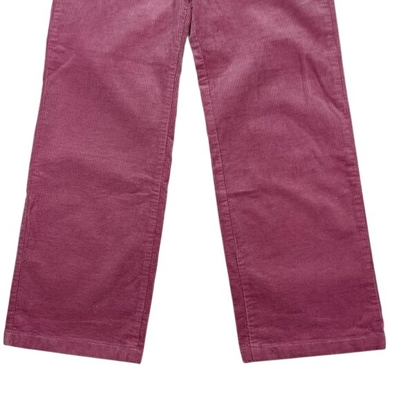 J. Crew Crewcuts Girls Straight Leg Corduroy Pant 16 Pink Pockets Fall Academia - Picture 9 of 12